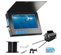 Clearhook Fishing Camera, Clearhook Underwater Fishing Camera, 220° Wide-Angle IR Night Vision, 10000mAh Battery, IP65 Waterproof,100ft Cable (Ultra-Clear 20 Meters,4.3in)