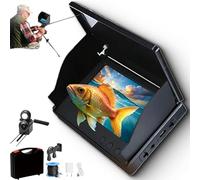 Clearhook Underwater Camera, Portable Clearhook Underwater Fishing Camera, 220° Wide-Angle IR Night Vision, with Video Cable, Muddy Water Treatment, for Sea, Ice, Wild Fishing (15m Line)
