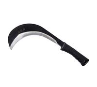 Clearing Faucille d'herbe en acier, jardinage, lame en acier au manganèse japonais, faucille en forme de demi-lune, polyvalente, mauvaises herbes, faucille et agriculture professionnelle (B)