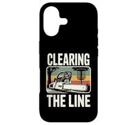 Clearing The Line Disque de Golf pour Homme Coque pour iPhone 17