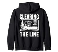 Clearing The Line Disque de Golf pour Homme Sweat à Capuche