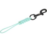 Clearlin Crochet de Corde Anti-Perte avec Cordon tressé en Acier de qualité Marine, boulons pivotants for plongée sous-Marine, Crochet de Fixation for Lampe de Poche(Light Blue)