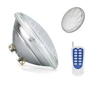 Clearlin Lumière LED Submersible - Lumières de Paysage sous-Marines 12 V, projecteur LED for Piscine avec télécommande, projecteur LED RVB Par56 intégré for étang, éclairage sous-Marin IP68(45W)