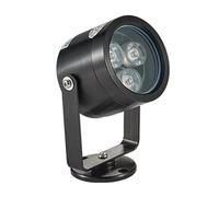Clearlin Lumières de Fontaine 3W, lumières d'étang à LED rotatives à 180 °, lumière de Piscine sous-Marine for Piscine, fontaines, fête, Mariage, Halloween, Jardin, Mariage(Red,3W(12v))