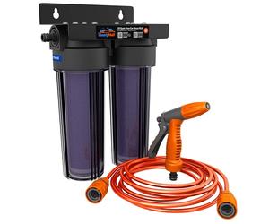 Clearly MaD Deionized Spot-Free Car Wash Rinse Plus System Unit, Spotless Water Deionizer for Car Washing, RV, and Motorcycle, with Hose