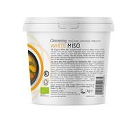 Clearspring Bocal à Miso Blanc Japonais Bio Non Pasteurisé 1 kg