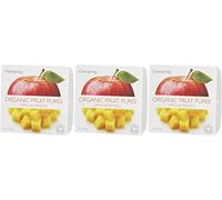 Clearspring Lot de 3 sachets de purée de fruits Pomme mangue 2 x 100 g
