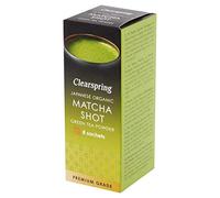 Clearspring Organic Japanese Matcha Shot Premium Grade Green Tea Powder 8 x 1g