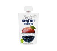 Clearspring Organique Purée De Fruits Pommes Et Bleuets 100G - Paquet de 2