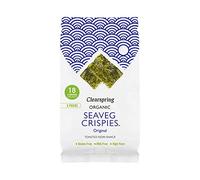 Clearspring Seaveg Crispies Lot de 8 paquets de 3 croustillants biologiques