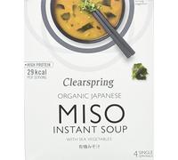 Clearspring Soupe Instantanée Bio au Miso 40 g