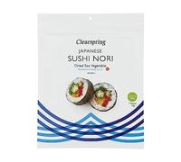 Clearspring Sushi Nori 17g de légumes de la mer