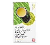 Clearspring Thé Sencha Matcha Infusettes 20 Sachets
