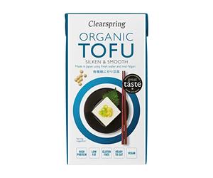 Clearspring | Tofu japonais bio - Soyeux et lisse - 300 g x 12 paquets