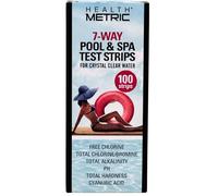 Clearwater Lot de 2 bandelettes de test pour jacuzzi, piscine et spa - Mesure le chlore, le pH et l'alcalinite totale (lot de 2 (100 bandelettes)