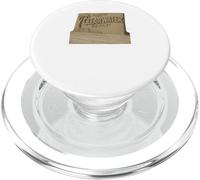 Clearwater Sculpture de Plage en Sable Motif Palmier côtier PopSockets PopGrip pour MagSafe