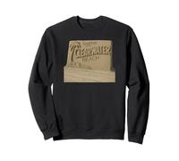 Clearwater Sculpture de Plage en Sable Motif Palmier côtier Sweatshirt