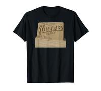 Clearwater Sculpture de Plage en Sable Motif Palmier côtier T-Shirt