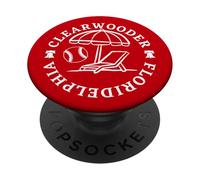 Clearwooder Clearwater FL Argot drôle de Philadelphia Philly PopSockets PopGrip Adhésif