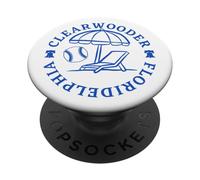 Clearwooder Clearwater FL Argot drôle de Philadelphia Philly PopSockets PopGrip Adhésif