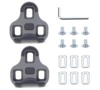 Cleats Lot d'accessoires de Vélo Crampons Antidérapants, 4,5° de Flottement, Cale pour Pédales Automatiques à 3 Trous avec 6 Vis, 6 Rondelles et llen