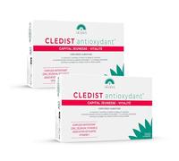 CLEDIST ANTIOXYDANT Lot de 2X60 comprimés | Le Complexe Antioxydant aide à Protéger les Cellules contre le Stress Oxydatif | La Vitamine C réduit la fatigue et renforce l’immunité