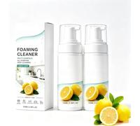 Cleeno Foaming Cleaner,Spray Foam Cleaner,100ml，2PC | Nettoyant Plastique Voiture Interieur,Foam Cleaner Multi Purpose,Mousse Nettoyante Sans Rinçage Pour Nettoyage En Profondeur
