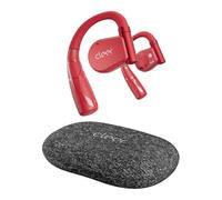 Cleer Audio ARC II,Écouteurs sans fil à oreilles ouvertes avec commandes tactiles,Longue durée de vie de la batterie,Audio puissant pour la musique, les podcasts et plus encore (rouge)