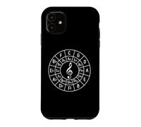 Clef de Sol Theory Circle of Fifths Key Signature Composer Coque pour iPhone 11