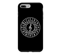 Clef de Sol Theory Circle of Fifths Key Signature Composer Coque pour iPhone 7 Plus/8 Plus