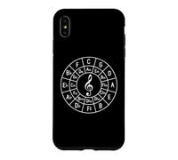 Clef de Sol Theory Circle of Fifths Key Signature Composer Coque pour iPhone XS Max