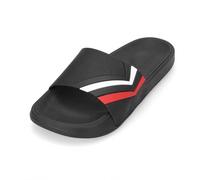 CLEIKS Mules Homme 2.8cm Sandales Plates Sport Bicolore Chaussures de Douche Antidérapantes Plage Piscine MES260094FR