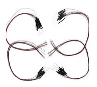 Cleiscry Lot de 50 micro-conducteurs LED SMD 1206 jaunes, 30 cm, 12 V, pré-soudés, modèles d'architecture, éclairage de scène
