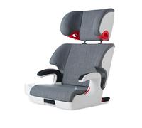 Clek Oobr Fauteuil rehausseur à dossier haut réglable avec appuie-tête inclinable sans système de verrouillage et nuage en tissu