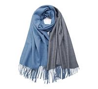 CLELLA Cachemire Écharpe Femmes Hiver Écharpe Doux et Respirant Peau Amicale Écharpe Chaude et Mouchoir Décontracté Écharpes Douces et Longues Écharpes (Bleu)