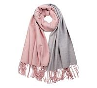 CLELLA Cachemire Écharpe Femmes Hiver Écharpe Doux et Respirant Peau Amicale Écharpe Chaude et Mouchoir Décontracté Écharpes Douces et Longues Écharpes (Rose)