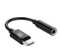 Clem Tech - Lot de 1 Adaptateur USB C 3.5mm avec DAC Haute Performance Intégré - Noir - Qualité Audio Supérieure Plug & Play - Compatibles Iphone Samsung Xiaomi Huawei Oppo Realme