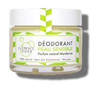 CLÉMENCE ET VIVIEN - Déodorant En Baume Mandarine Peau Sensible 50G - Lot De 3