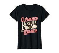 Clémence Femme Humour Idée Cadeau Humoristique Drôle T-Shirt