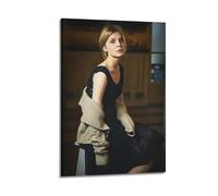 Clémence Poésy Acteur Art Déco Poster Toile Mur Impressions d'art Photos Suspendues Décoration Créative Home Arts 60 x 90 cm