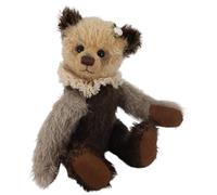 Clemens Mohair Teddy Florentine - 25 cm - Ours de collection en édition limitée - Design Anna Dazumal