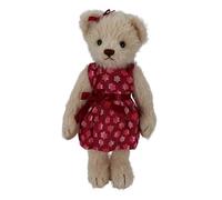 Clemens Mohair Teddy Jule 27 cm Édition limitée articulée 5 plis habillée