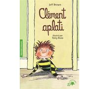 Clément aplati - Jeff Brown - Gallimard jeunesse - Poche - Roman cadet