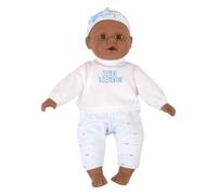 CLEMENT CLEMENTINE - Poupon en Pyjama - Jouet pour Enfant - 056331 - Bleu - Poupée - Bébé - Mannequin - Caliner - Jeu d'Imitation - Cadeau - Anniversaire - 31 cm - À Partir de 12 Mois