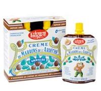 Clément Faugier – Crème de Marrons de l'Ardèche – Pack 4 gourdes 85 g