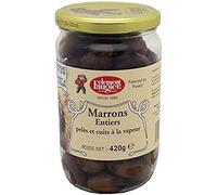 Clément Faugier - Marrons Entiers pelés et cuits à la vapeur - 420g - Lot de 2