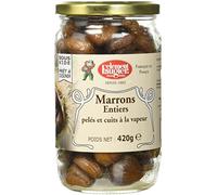 Clément Faugier - Marrons Entiers pelés et cuits à la vapeur - 420g - Lot de 2