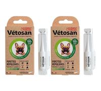 Clement Thekan Anti-Puces Anti-Tiques Chiot Petit Chien 2 Pipettes Pipette(S) Unidose(S) 2x3 ml