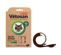 Parapharmacie en ligne > Vétérinaire > Produits Anti-parasites Pour Animaux > Anti-parasites chat Vétosan Collier Répulsif pour Chat - Anti-parasites chat - Pharmacie en ligne LaSante.net
