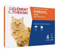 Clément Thékan Fiprokil Chat 4 pipettes